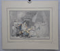 T Rowlandson "Four o'clock in the City" Lithograph Etching Print 16" x 18.5"   - TvMovieCards.com