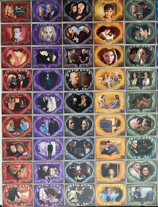 Buffy The Vampire Slayer Connections Base Card Set 72 Cards Inkworks 2003   - TvMovieCards.com