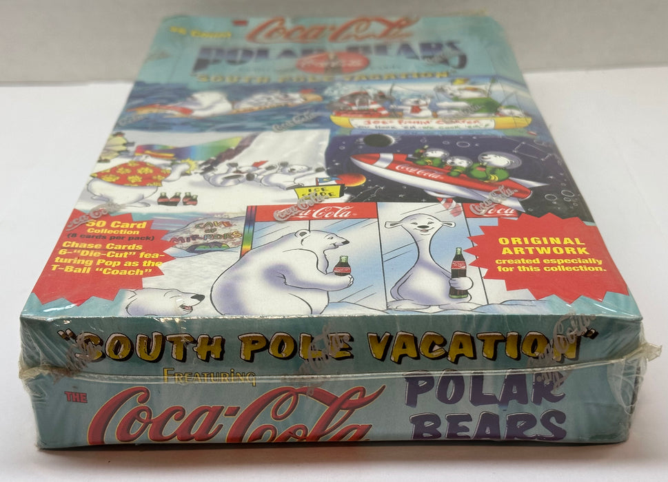 Coca Cola Coke Polar Bears South Pole Vacation Card Box Collect-a-Card 1996   - TvMovieCards.com