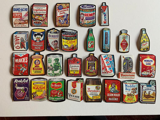 Wacky Packages 1967 Die-Cut Card Lot 29 Different Die-Cut Cards Topps   - TvMovieCards.com