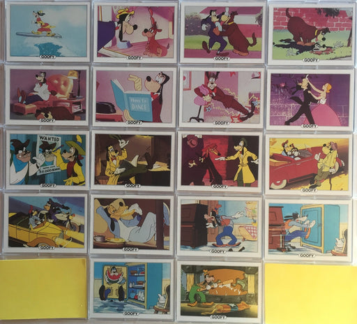 Disney Goofy Vintage Card Set 18 Cards Series A Set #4 Treat Hobby 1982   - TvMovieCards.com