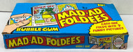 1976 Mad-Ad Foldees Vintage Trading Card Wax Box Topps Bubble Gum 36 Packs Full   - TvMovieCards.com