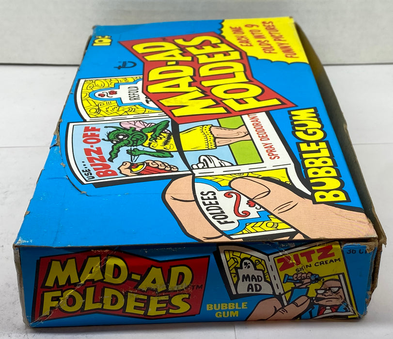 1976 Mad-Ad Foldees Vintage Trading Card Wax Box Topps Bubble Gum 36 Packs Full   - TvMovieCards.com