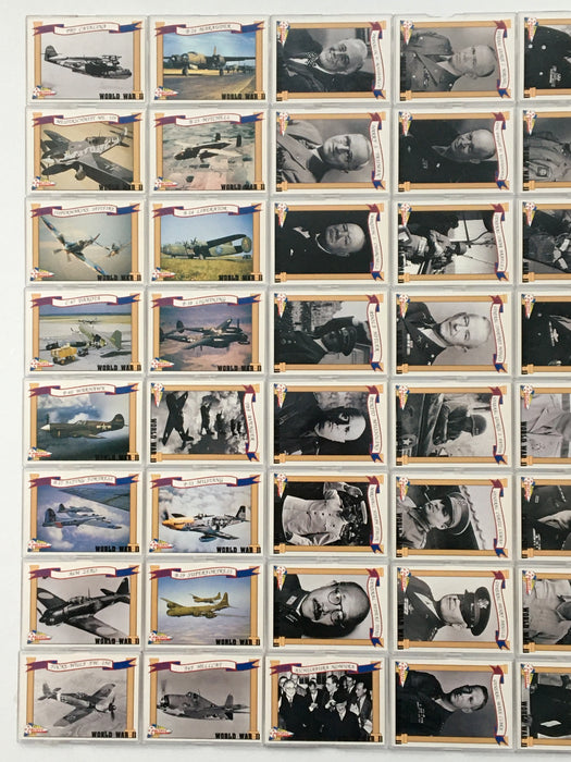 World War II 50th Anniversary Card Set 110 Cards by Pacific 1992   - TvMovieCards.com