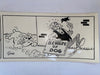 Granny N' Gramps Original Art Comic Strip Panel by Tony Chikes (Tonee) 6 x 22"   - TvMovieCards.com