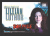 Smallville Season 5 Alisen Down as Lillian Luthor A40 Autograph Card   - TvMovieCards.com