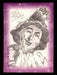 Wizard of Oz Sketch Card by Brian Kong "Scarecrow" Breygent 2006   - TvMovieCards.com