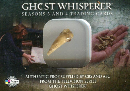 Ghost Whisperer Seasons 3 & 4 San Diego Comic Con Tooth Prop Card   - TvMovieCards.com