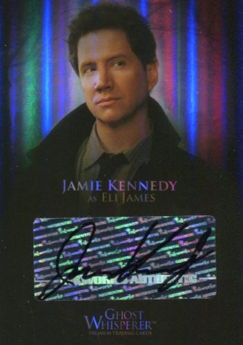Ghost Whisperer Seasons 1 & 2 Jamie Kennedy Eli James Comic Con Autograph Card   - TvMovieCards.com