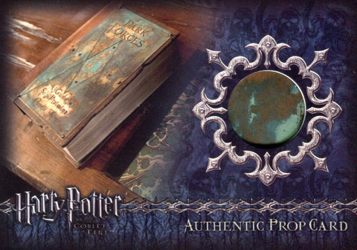 Harry Potter Goblet Fire Textbook Prop Card HP P8 #17/75   - TvMovieCards.com