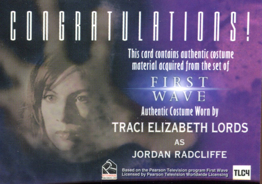 First Wave Traci Elizabeth Lords as Jordan Radcliffe Costume Card TLC4 Red   - TvMovieCards.com