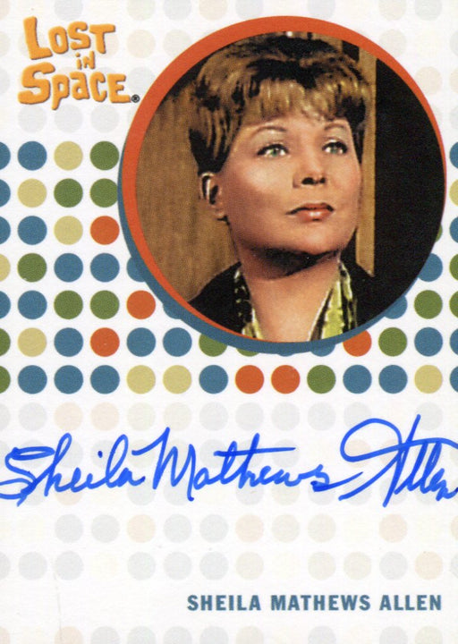 Lost in Space Complete Shiela Mathews Allen as Ruth Templeton Autograph Card   - TvMovieCards.com