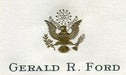 Original Signature Letter Former President Gerald Ford February 23,   - TvMovieCards.com