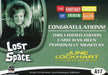 Fantasy Worlds of Irwin Allen Lost in Space June Lockhart Autograph Card A17   - TvMovieCards.com