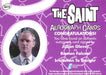 Saint The Very Best of The Saint Julian Glover Autograph Card SA14   - TvMovieCards.com
