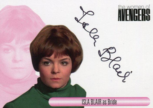 Avengers TV The Women Isla Blair as Bride Autograph Card WAIB   - TvMovieCards.com