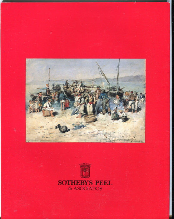 Sothebys Auction Catalog Nov 25 1993 Arte Espanol, Siglos XIX y XX   - TvMovieCards.com
