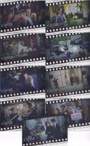Castle Seasons 1 & 2 Behind the Scenes Cell Chase Card Set   - TvMovieCards.com