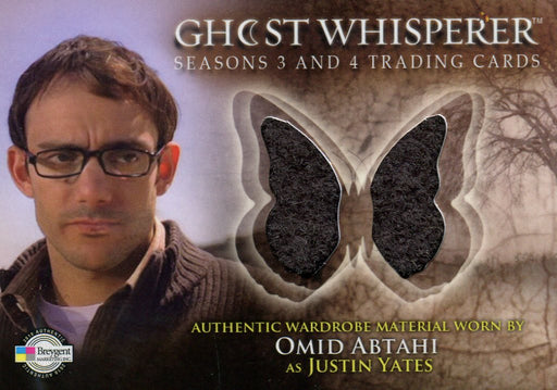 Ghost Whisperer Seasons 3 & 4 Omid Abtahi as Justin Yates Costume Card C26   - TvMovieCards.com