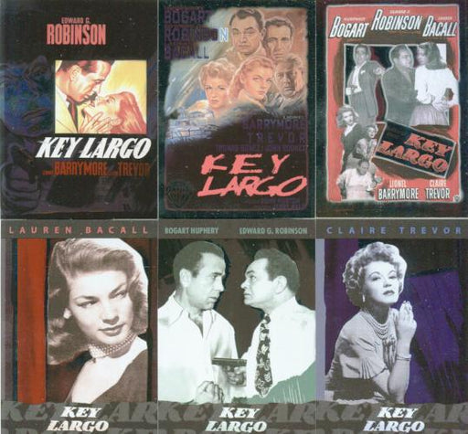 Classic Vintage Movie Posters 1 Key Largo Chase Card Set Breygent   - TvMovieCards.com