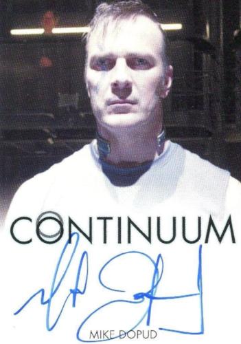 Continuum Seasons 1 & 2 Mike Dopud as Stefan Jaworski Autograph Card   - TvMovieCards.com