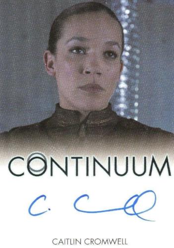 Continuum Seasons 1 & 2 Caitlin Cromwell as Elena Autograph Card   - TvMovieCards.com