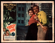 1954 Target Earth Lobby Card 11x14 Richard Denning Kathleen Crowley Virginia Gre - TvMovieCards.com