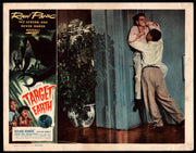 1954 Target Earth Lobby Card 11x14 Richard Denning Kathleen Crowley Virginia Gre - TvMovieCards.com