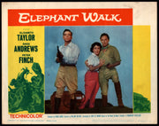 1960R Elephant Walk #6 Lobby Card 11x14 Elizabeth Taylor Dana Andrews Peter Finc - TvMovieCards.com