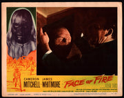 1959 Face of Fire #6 Lobby Card 11 x 14 Cameron Mitchell James Whitmore - TvMovieCards.com