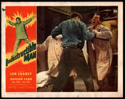 1956 Indestructible Man Lobby Card 11 x 14 Lon Chaney Jr. Max Showalter Marian C - TvMovieCards.com