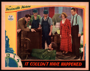 1936 It Couldn't Have Happened Lobby Card 11 x 14 Reginald Denny Evelyn Brent - TvMovieCards.com