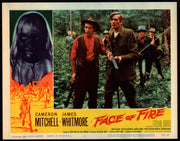 1959 Face of Fire #5 Lobby Card 11 x 14 Cameron Mitchell James Whitmore - TvMovieCards.com