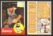 1963 Topps Baseball Trading Card You Pick Singles #100-#199 VG/EX #	101 Joe Gibbon - Pittsburgh Pirates  - TvMovieCards.com