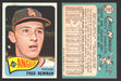 1965 Topps Baseball Trading Card You Pick Singles #100-#199 VG/EX #	101 Fred Newman - Los Angeles Angels  - TvMovieCards.com
