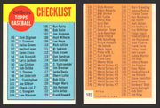 1963 Topps Baseball Trading Card You Pick Singles #100-#199 VG/EX #	102 Checklist 89-176  - TvMovieCards.com