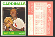1964 Topps Baseball Trading Card You Pick Singles #100-#199 VG/EX #	103 Curt Flood - St. Louis Cardinals  - TvMovieCards.com
