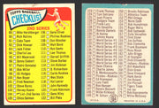 1965 Topps Baseball Trading Card You Pick Singles #100-#199 VG/EX #	104 Checklist 89-176 (damaged)  - TvMovieCards.com