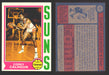 1974-75 Topps Basketball Trading Card You Pick Singles #100-#199 VG/EX #	107 Corky Calhoun - Phoenix Suns  - TvMovieCards.com