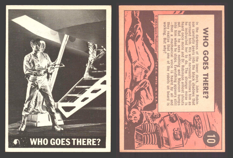 1966 Lost In Space Topps Vintage Trading Card #1-55 You Pick Singles # 10 Who Goes There? - TvMovieCards.com