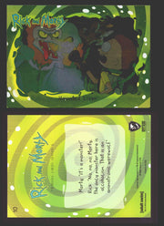 Rick and Morty Season 1 Base Foil Parallel Trading Card You Pick Singles #1-45 #	10  - TvMovieCards.com