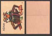 1965 Ugly Stickers Topps Trading Card You Pick Singles #1-44 with Variants 10 Adam - TvMovieCards.com