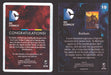 2012 DC Comics The New 52 Base Card Printing Plate 1/1 #10 Blackhawks Black   - TvMovieCards.com