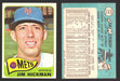 1965 Topps Baseball Trading Card You Pick Singles #100-#199 VG/EX #	114 Jim Hickman - New York Mets  - TvMovieCards.com