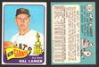 1965 Topps Baseball Trading Card You Pick Singles #100-#199 VG/EX #	118 Hal Lanier - San Francisco Giants RC  - TvMovieCards.com