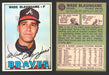 1967 Topps Baseball Trading Card You Pick Singles #100-#199 VG/EX #	119 Wade Blasingame - Atlanta Braves  - TvMovieCards.com