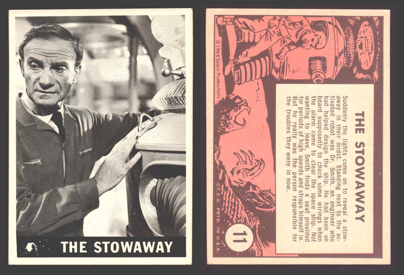 1966 Lost In Space Topps Vintage Trading Card #1-55 You Pick Singles # 11 The Stowaway - TvMovieCards.com