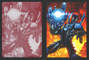 2012 DC Comics The New 52 Base Card Printing Plate 1/1 #11 Blue Beetle Magenta   - TvMovieCards.com