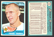 1965 Topps Baseball Trading Card You Pick Singles #100-#199 VG/EX #	123 Frank Thomas - Philadelphia Phillies  - TvMovieCards.com