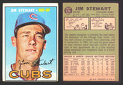1967 Topps Baseball Trading Card You Pick Singles #100-#199 VG/EX #	124 Jimmy Stewart - Chicago Cubs  - TvMovieCards.com